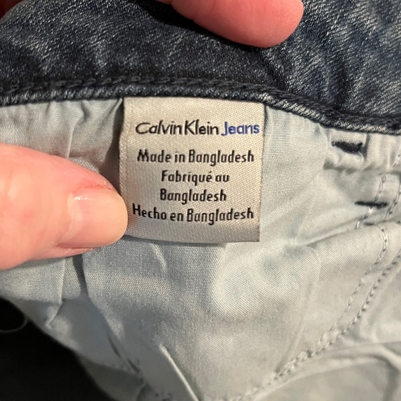 Calvin Klein Slim Boyfriend Jeans-size 10 - Picture 8 of 10